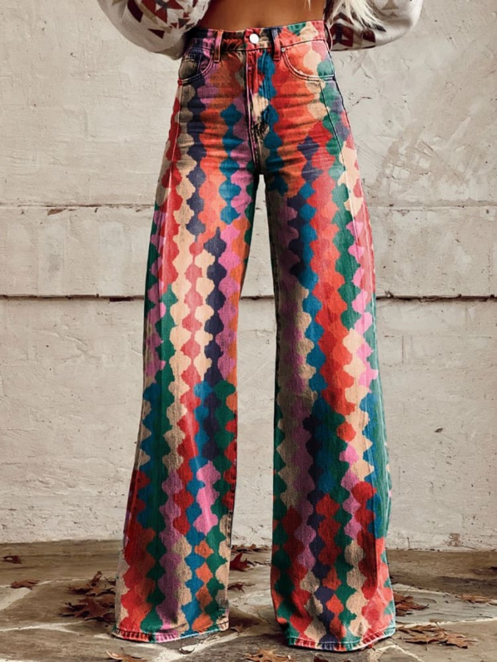 Amelia - Pantalón Elegante Bohemio