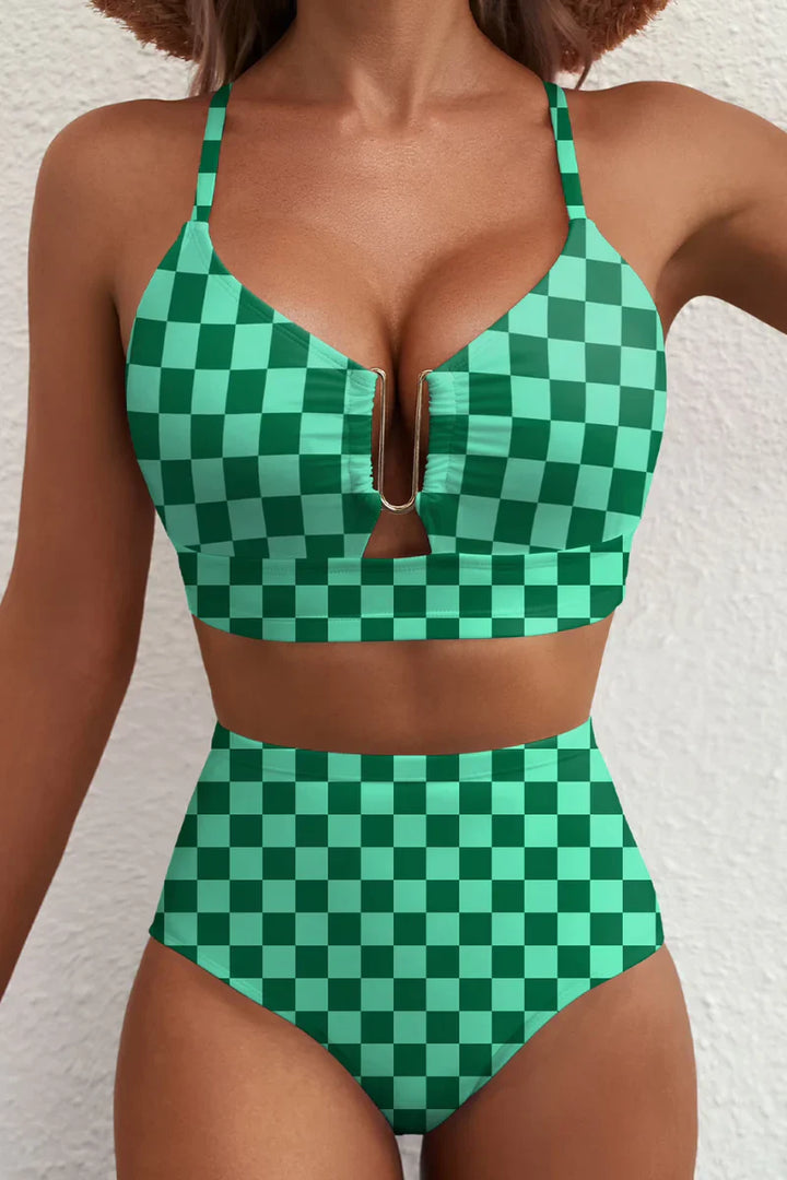 Fiona - Bikini moldeador elegante de cintura alta