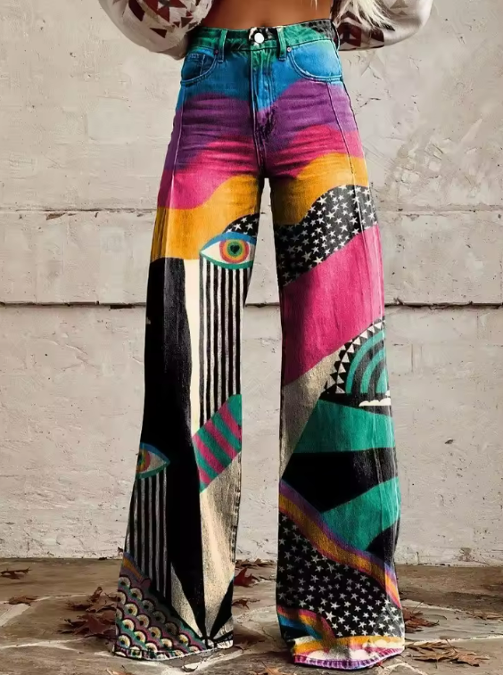 Tania - Pantalones Campana